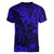 Hawaii King Kamehameha Women V Neck T Shirt Polynesian Pattern Navy Blue Version LT01 - Polynesian Pride