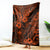 Hawaii King Kamehameha Blanket Polynesian Pattern Orange Version LT01 Orange - Polynesian Pride