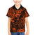 Hawaii King Kamehameha Family Matching Mermaid Dress and Hawaiian Shirt Polynesian Pattern Orange Version LT01 Son's Shirt Orange - Polynesian Pride