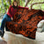 Hawaii King Kamehameha Quilt Polynesian Pattern Orange Version LT01 - Polynesian Pride