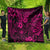 Hawaii King Kamehameha Quilt Polynesian Pattern Pink Version LT01 - Polynesian Pride