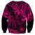 Hawaii King Kamehameha Sweatshirt Polynesian Pattern Pink Version LT01 - Polynesian Pride