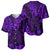 Hawaii King Kamehameha Baseball Jersey Polynesian Pattern Purple Version LT01 - Polynesian Pride