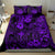 Hawaii King Kamehameha Bedding Set Polynesian Pattern Purple Version LT01 - Polynesian Pride