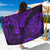 Hawaii King Kamehameha Sarong Polynesian Pattern Purple Version LT01 One Size 44 x 66 inches Purple - Polynesian Pride