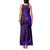 Hawaii King Kamehameha Tank Maxi Dress Polynesian Pattern Purple Version LT01 - Polynesian Pride