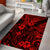 Hawaii King Kamehameha Area Rug Polynesian Pattern Red Version LT01 - Polynesian Pride