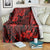 Hawaii King Kamehameha Blanket Polynesian Pattern Red Version LT01 - Polynesian Pride