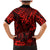 Hawaii King Kamehameha Family Matching Mermaid Dress and Hawaiian Shirt Polynesian Pattern Red Version LT01 - Polynesian Pride