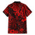 Hawaii King Kamehameha Family Matching Puletasi Dress and Hawaiian Shirt Polynesian Pattern Red Version LT01 - Polynesian Pride