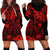 Hawaii King Kamehameha Hoodie Dress Polynesian Pattern Red Version LT01 - Polynesian Pride