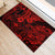 Hawaii King Kamehameha Rubber Doormat Polynesian Pattern Red Version LT01 - Polynesian Pride