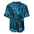 Hawaii King Kamehameha Baseball Jersey Polynesian Pattern Sky Blue Version LT01 - Polynesian Pride