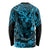 Hawaii King Kamehameha Long Sleeve Shirt Polynesian Pattern Sky Blue Version LT01 - Polynesian Pride