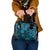 Hawaii King Kamehameha Shoulder Handbag Polynesian Pattern Sky Blue Version LT01 One Size Blue - Polynesian Pride