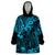 Hawaii King Kamehameha Wearable Blanket Hoodie Polynesian Pattern Sky Blue Version LT01 One Size Blue - Polynesian Pride