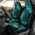 Hawaii King Kamehameha Car Seat Cover Polynesian Pattern Turquoise Version LT01 - Polynesian Pride