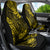 Hawaii King Kamehameha Car Seat Cover Polynesian Pattern Yellow Version LT01 - Polynesian Pride