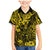 Hawaii King Kamehameha Family Matching Mermaid Dress and Hawaiian Shirt Polynesian Pattern Yellow Version LT01 Son's Shirt Yellow - Polynesian Pride