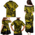 Hawaii King Kamehameha Family Matching Puletasi Dress and Hawaiian Shirt Polynesian Pattern Yellow Version LT01 - Polynesian Pride