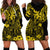 Hawaii King Kamehameha Hoodie Dress Polynesian Pattern Yellow Version LT01 - Polynesian Pride