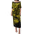 Hawaii King Kamehameha Puletasi Polynesian Pattern Yellow Version LT01 Long Dress Yellow - Polynesian Pride