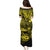 Hawaii King Kamehameha Puletasi Polynesian Pattern Yellow Version LT01 - Polynesian Pride