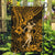 Hawaii Hula Girl Garden Flag Polynesian Pattern Gold Version LT01 Garden Flag Gold - Polynesian Pride