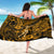 Hawaii Hula Girl Sarong Polynesian Pattern Gold Version LT01 - Polynesian Pride