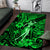 Hawaii Hula Girl Area Rug Polynesian Pattern Green Version LT01 Green - Polynesian Pride