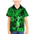 Hawaii Hula Girl Family Matching Mermaid Dress and Hawaiian Shirt Polynesian Pattern Green Version LT01 Son's Shirt Green - Polynesian Pride