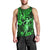 Hawaii Hula Girl Men Tank Top Polynesian Pattern Green Version LT01 - Polynesian Pride