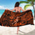 Hawaii Hula Girl Sarong Polynesian Pattern Orange Version LT01 - Polynesian Pride