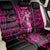 Hawaii Hula Girl Back Car Seat Cover Polynesian Pattern Pink Version