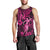 Hawaii Hula Girl Men Tank Top Polynesian Pattern Pink Version LT01 - Polynesian Pride