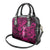 Hawaii Hula Girl Shoulder Handbag Polynesian Pattern Pink Version LT01 - Polynesian Pride