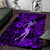 Hawaii Hula Girl Area Rug Hibiscus Hawaii Tribal Tattoo Purple Version LT01 Purple - Polynesian Pride