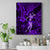 Hawaii Hula Girl Canvas Wall Art Hibiscus Hawaii Tribal Tattoo Purple Version LT01 Purple - Polynesian Pride