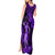 Hawaii Hula Girl Tank Maxi Dress Hibiscus Hawaii Tribal Tattoo Purple Version LT01 - Polynesian Pride