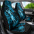 Hawaii Hula Girl Car Seat Cover Hibiscus Hawaii Tribal Tattoo Sky Blue Version LT01 - Polynesian Pride