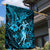 Hawaii Hula Girl Garden Flag Hibiscus Hawaii Tribal Tattoo Sky Blue Version LT01 - Polynesian Pride