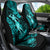 Hawaii Hula Girl Car Seat Cover Hibiscus Hawaii Tribal Tattoo Turquoise Version LT01 - Polynesian Pride