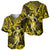 Hawaii Hula Girl Baseball Jersey Hibiscus Hawaii Tribal Tattoo Yellow Version LT01 - Polynesian Pride