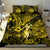 Hawaii Hula Girl Bedding Set Hibiscus Hawaii Tribal Tattoo Yellow Version LT01 - Polynesian Pride