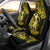 Hawaii Hula Girl Car Seat Cover Hibiscus Hawaii Tribal Tattoo Yellow Version LT01 - Polynesian Pride