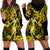 Hawaii Hula Girl Hoodie Dress Hibiscus Hawaii Tribal Tattoo Yellow Version LT01 - Polynesian Pride