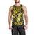 Hawaii Hula Girl Men Tank Top Hibiscus Hawaii Tribal Tattoo Yellow Version LT01 - Polynesian Pride