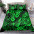 Hawaii Pineapple Bedding Set Paradise Flowers Pacific With Green Polynesian Tribal LT01 - Polynesian Pride