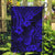 Hawaii Pineapple Garden Flag Paradise Flowers Pacific With Navy Blue Polynesian Tribal LT01 Garden Flag Blue - Polynesian Pride