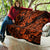 Hawaii Pineapple Quilt Paradise Flowers Pacific With Orange Polynesian Tribal LT01 - Polynesian Pride